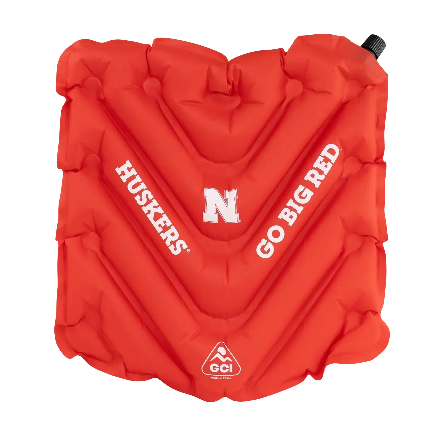 College V Seat™ Inflatable Stadium Cushion - Nebraska Cornhuskers - Gift Ready