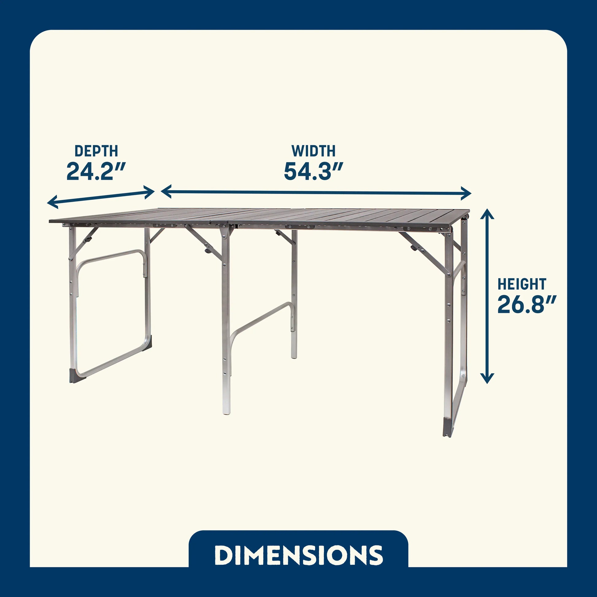 Slim-Fold Table - Active Ready