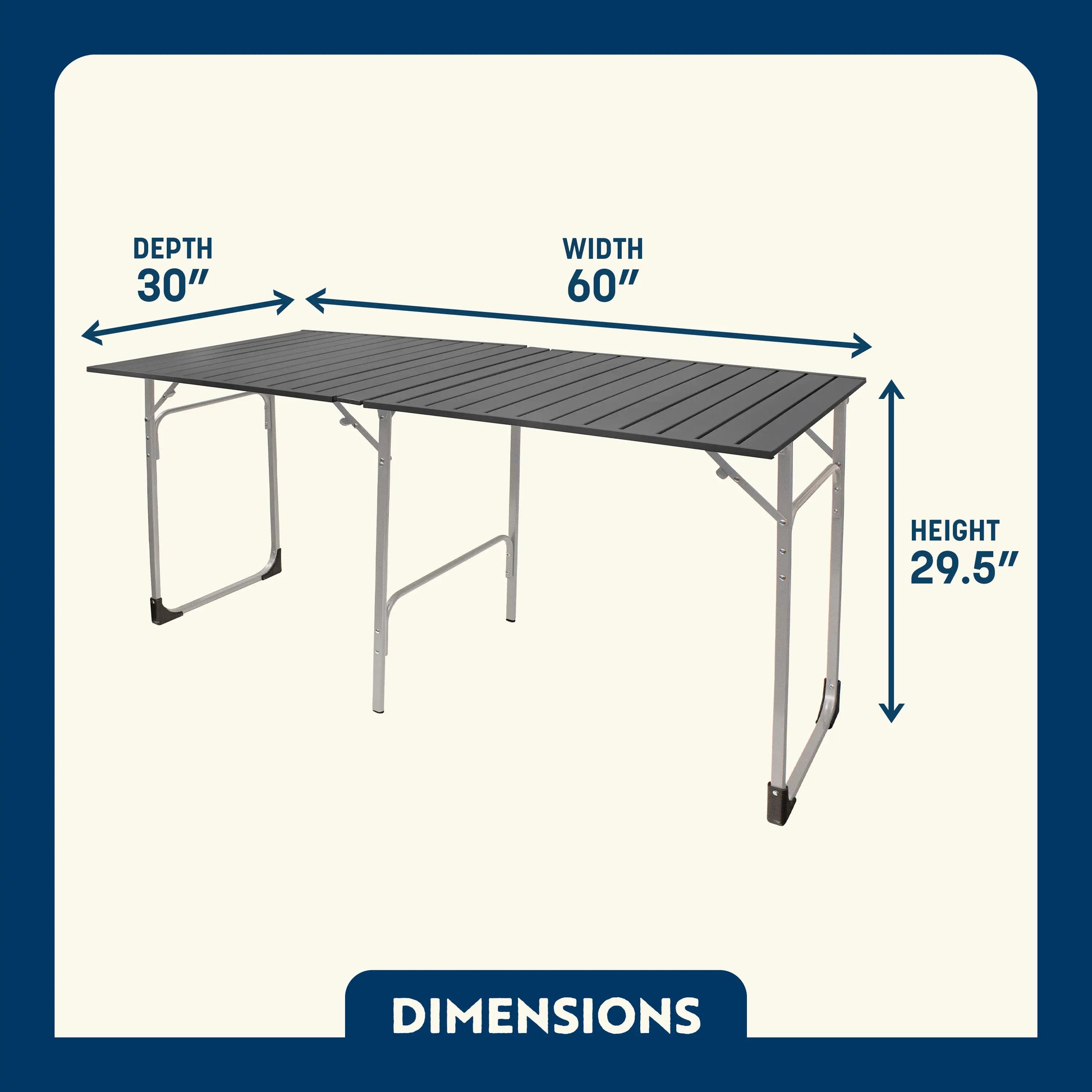 Slim-Fold Table XL™ - Easy Lift