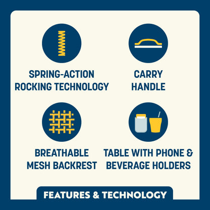 Freestyle Rocker™ with Side Table - Easy Set