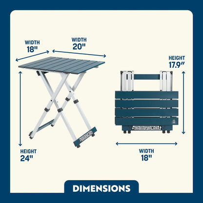 Compact Camp Table 20™ - Daily Set