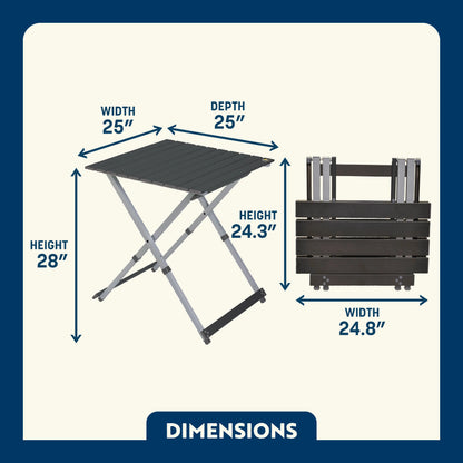 Compact Camp Table 25™ - Fresh Style