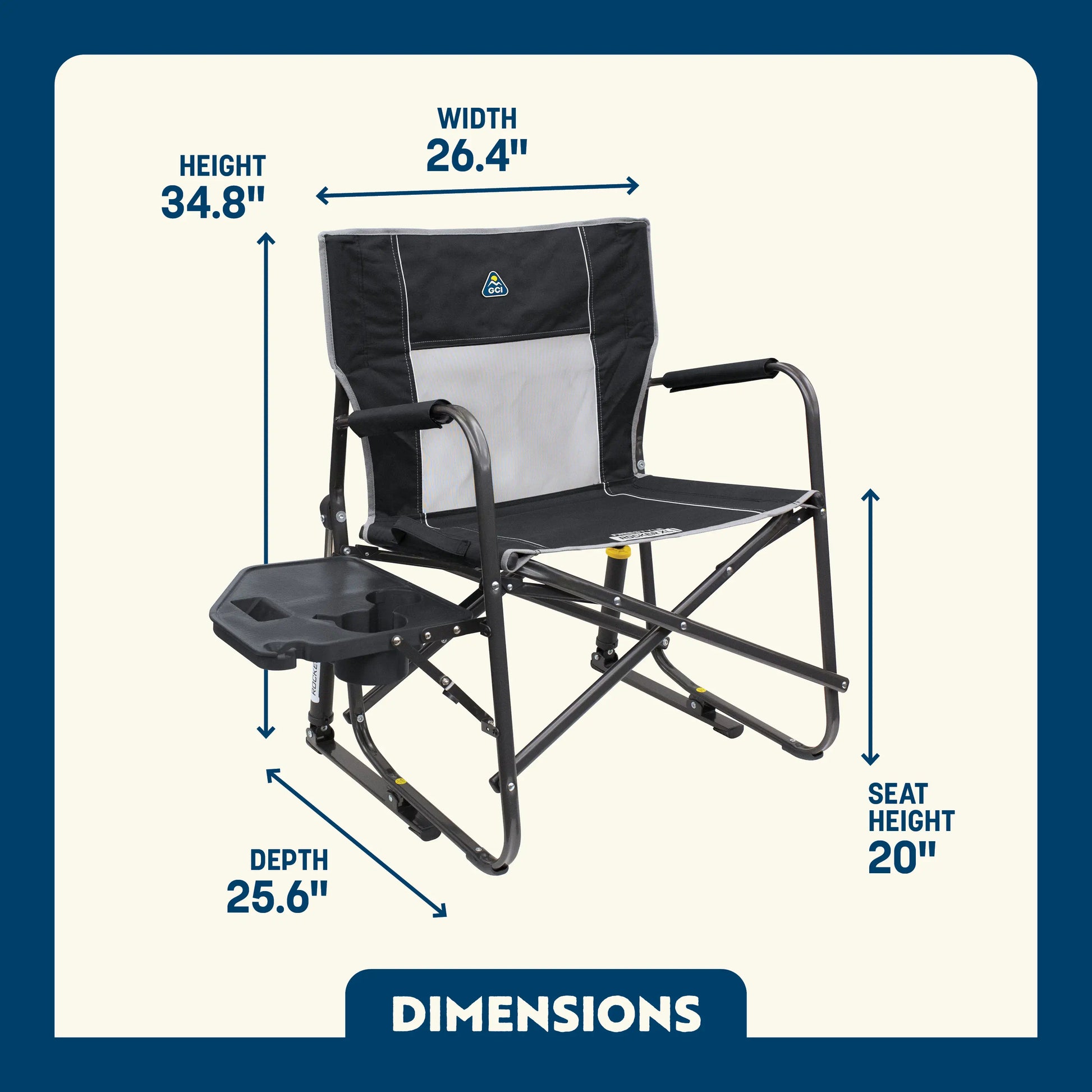 Freestyle Rocker XL™ with Side Table - Simple Edit