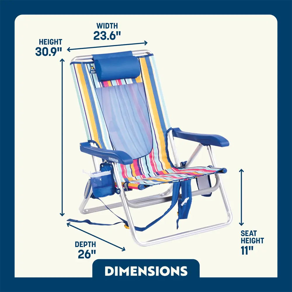 Backpack Beach Chair™ - Home Choice