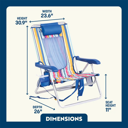 Backpack Beach Chair™ - Easy Set