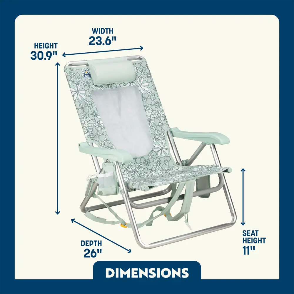 Backpack Beach Chair™ - Home Choice