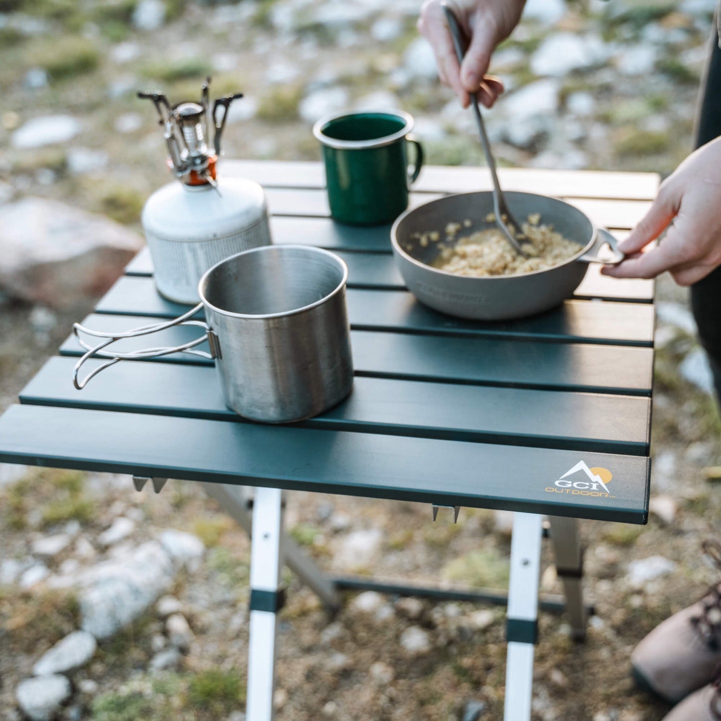 Compact Camp Table 20™ - Daily Set