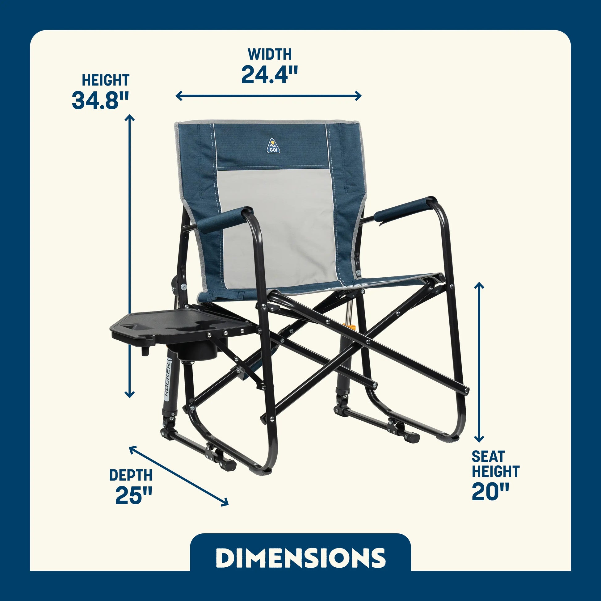 Freestyle Rocker™ with Side Table - Easy Set
