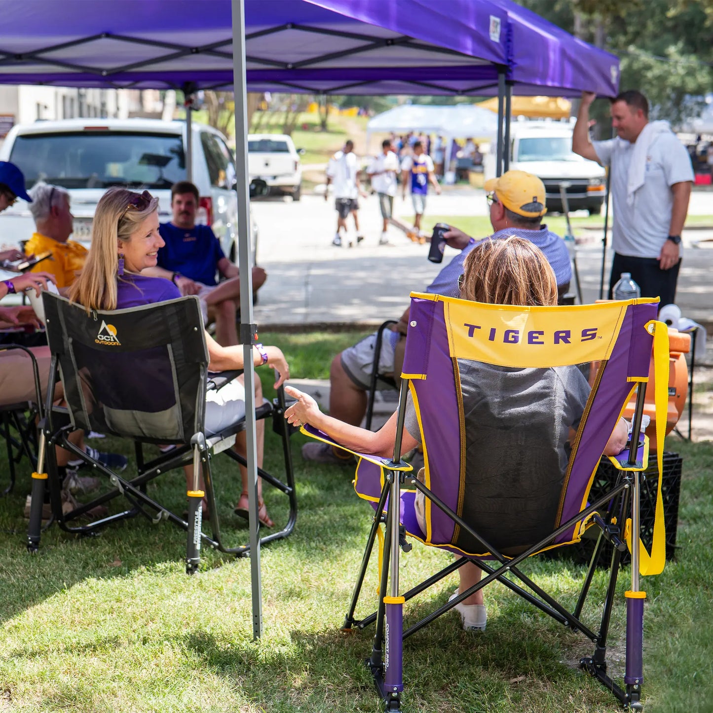 College Comfort Pro Rocker™ - LSU Tigers - Simple Edit