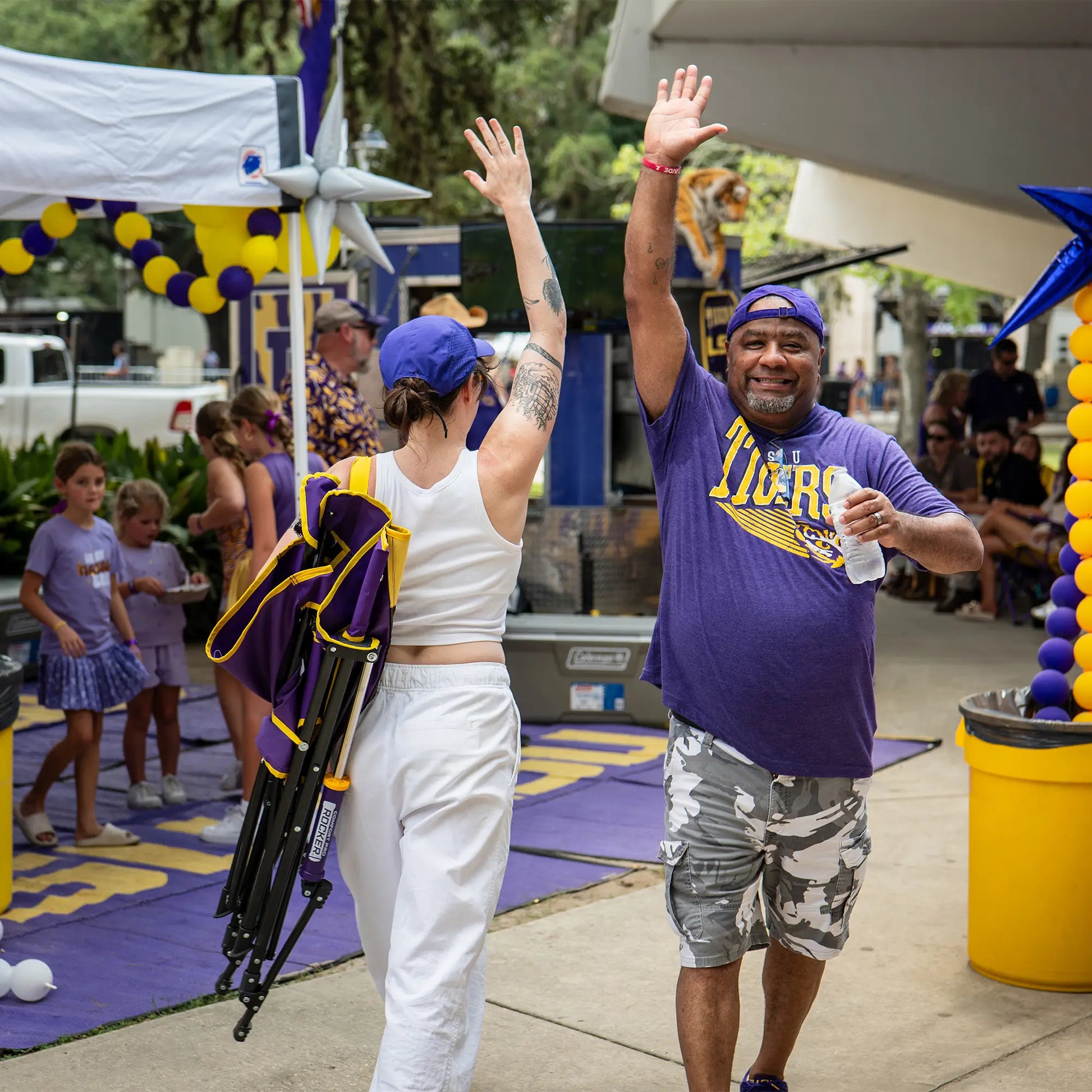 College Comfort Pro Rocker™ - LSU Tigers - Home Choice