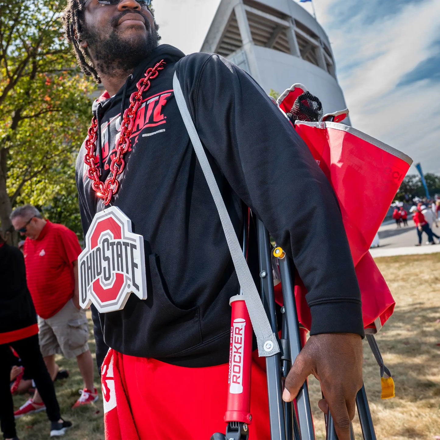 College Comfort Pro Rocker™ - Ohio State Buckeyes - Essential Set