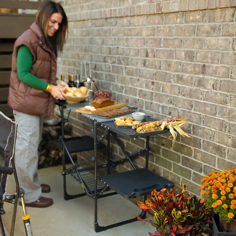 Slim-Fold Cook Station™ - Travel Ready