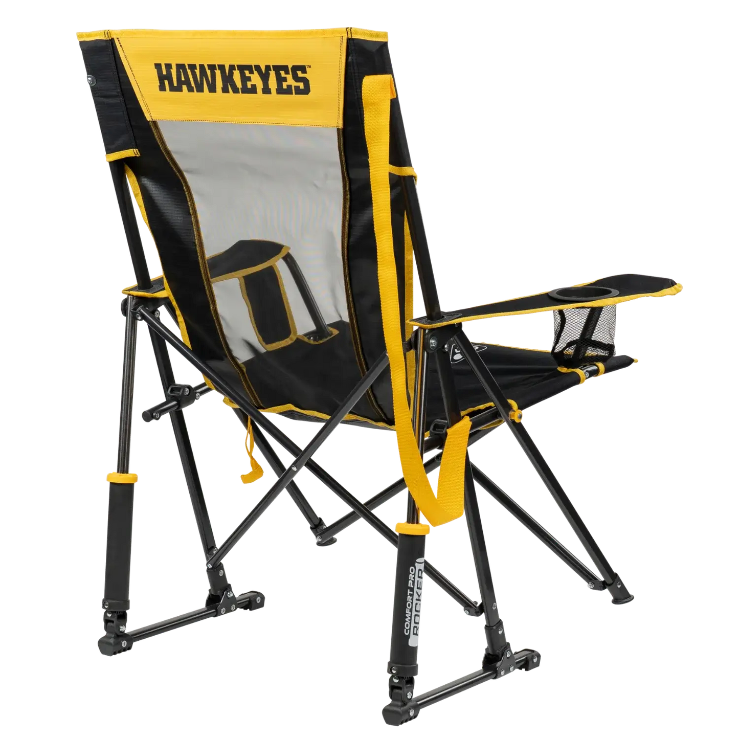 College Comfort Pro Rocker™ - Iowa Hawkeyes - Travel Edit