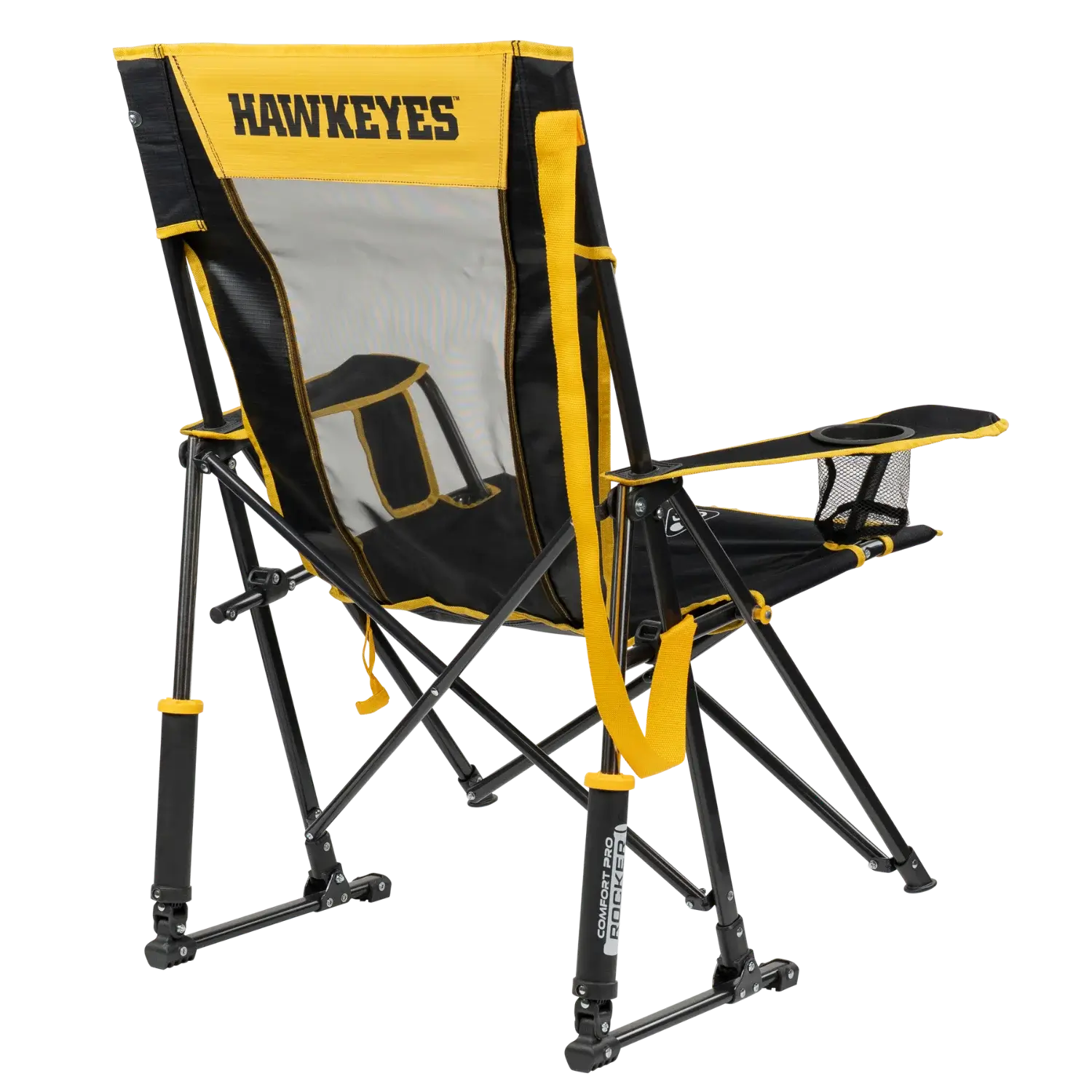 College Comfort Pro Rocker™ - Iowa Hawkeyes - Travel Edit