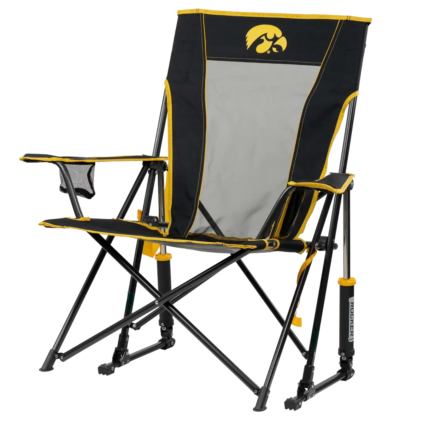 College Comfort Pro Rocker™ - Iowa Hawkeyes - Travel Edit