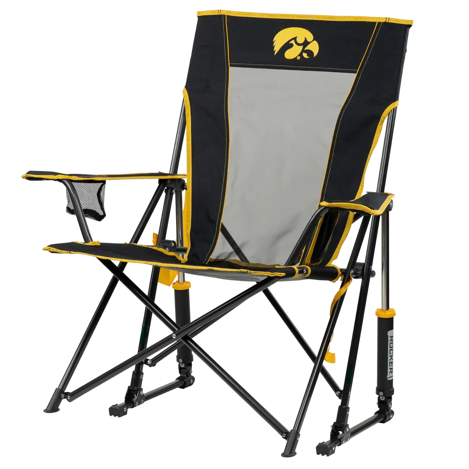 College Comfort Pro Rocker™ - Iowa Hawkeyes - Travel Edit