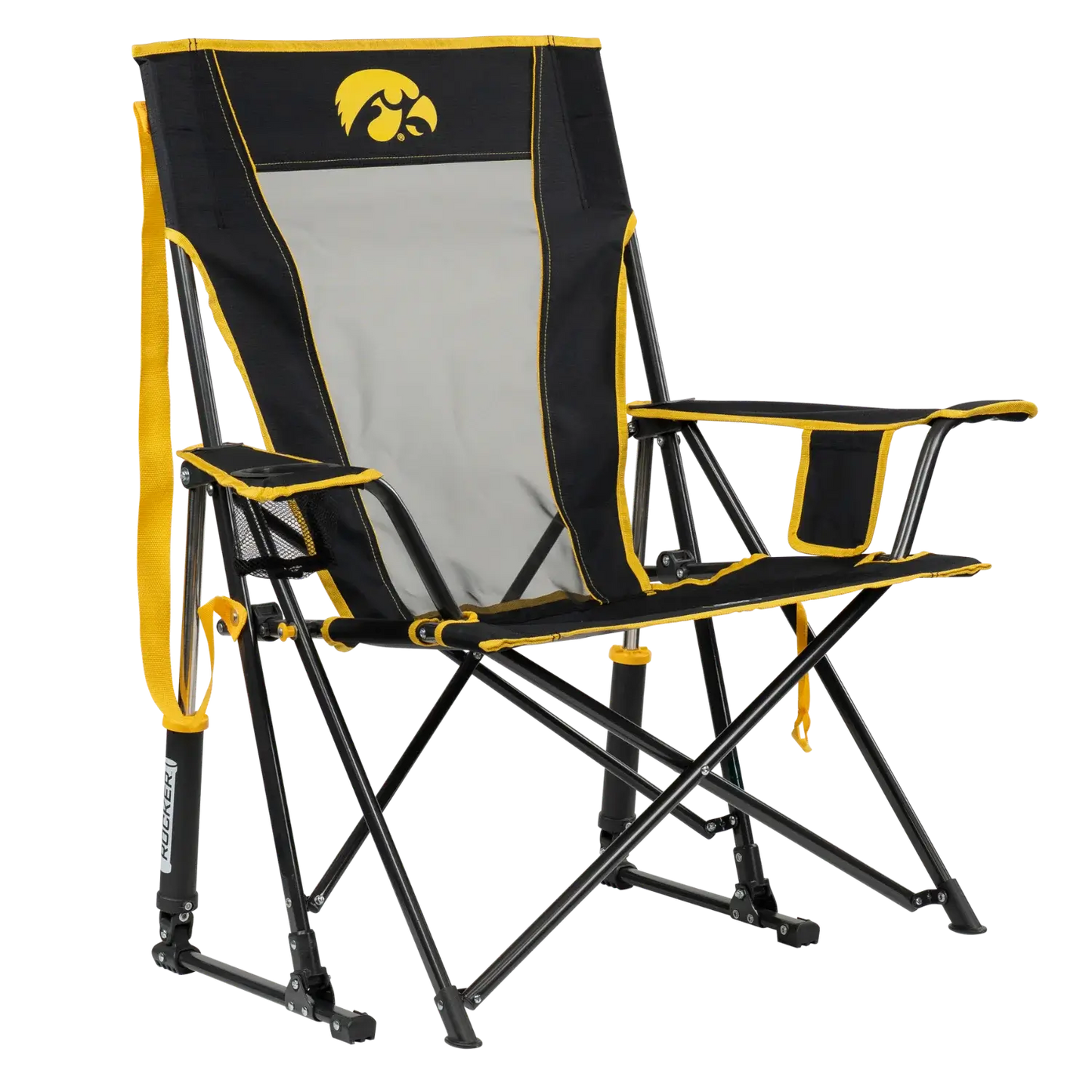 College Comfort Pro Rocker™ - Iowa Hawkeyes - Travel Edit