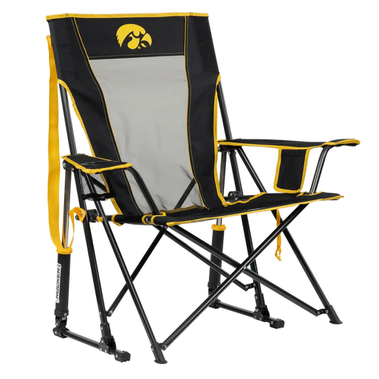 College Comfort Pro Rocker™ - Iowa Hawkeyes - Travel Edit